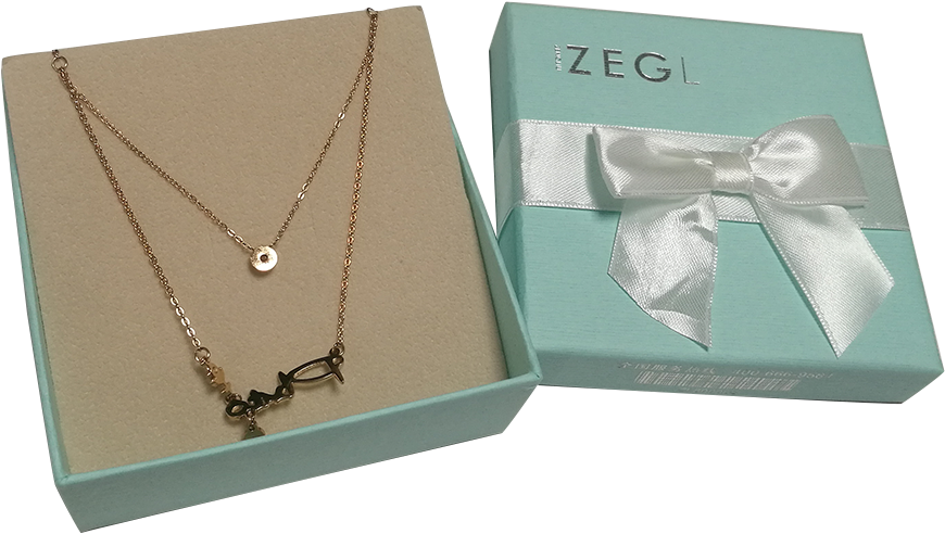 Best Sale Luxury Design White Swirl Cotton Filled Jewelry - Chain (1000x1000), Png Download