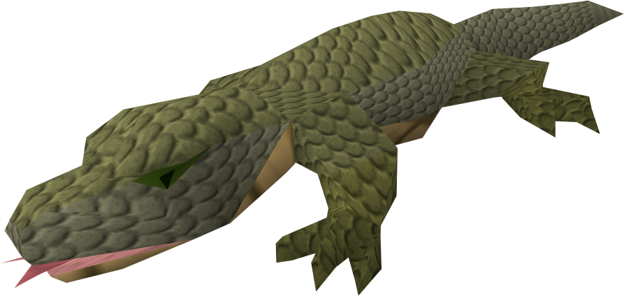 Nile Crocodile (893x424), Png Download