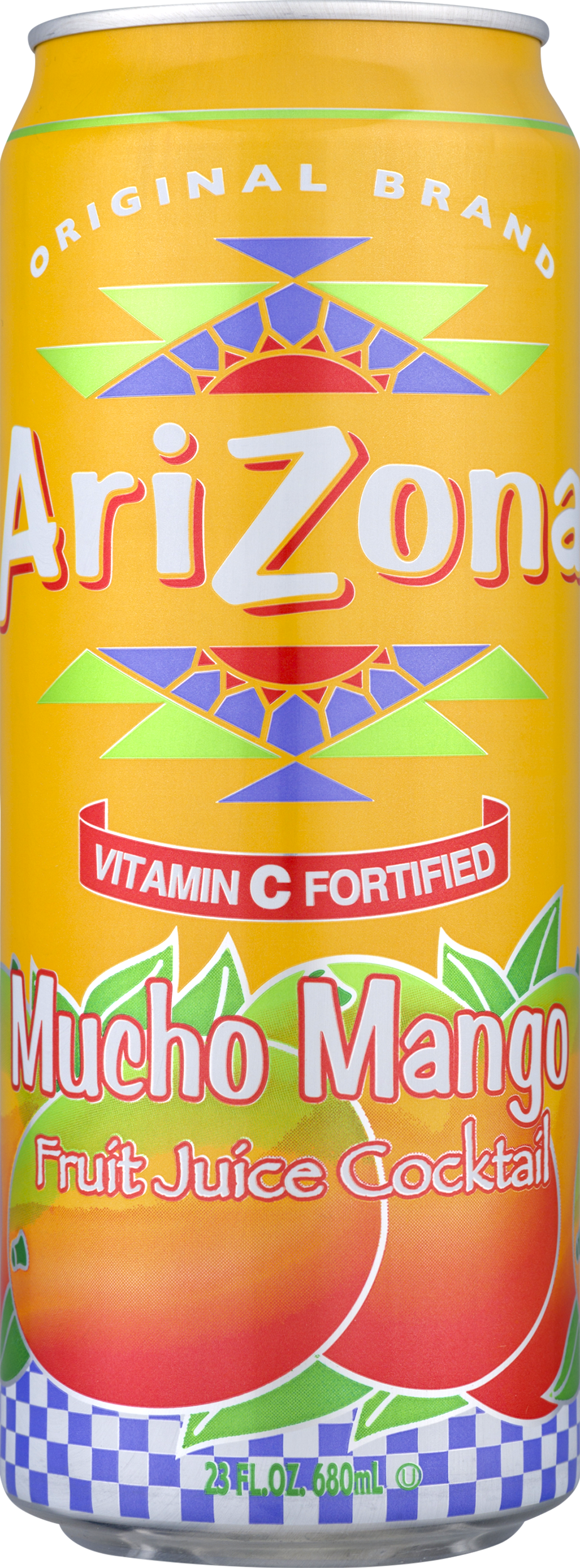 Arizona Tea With Lemon, 16 Oz, 24 Ct - Arizona Mucho Mango (924x2500), Png Download
