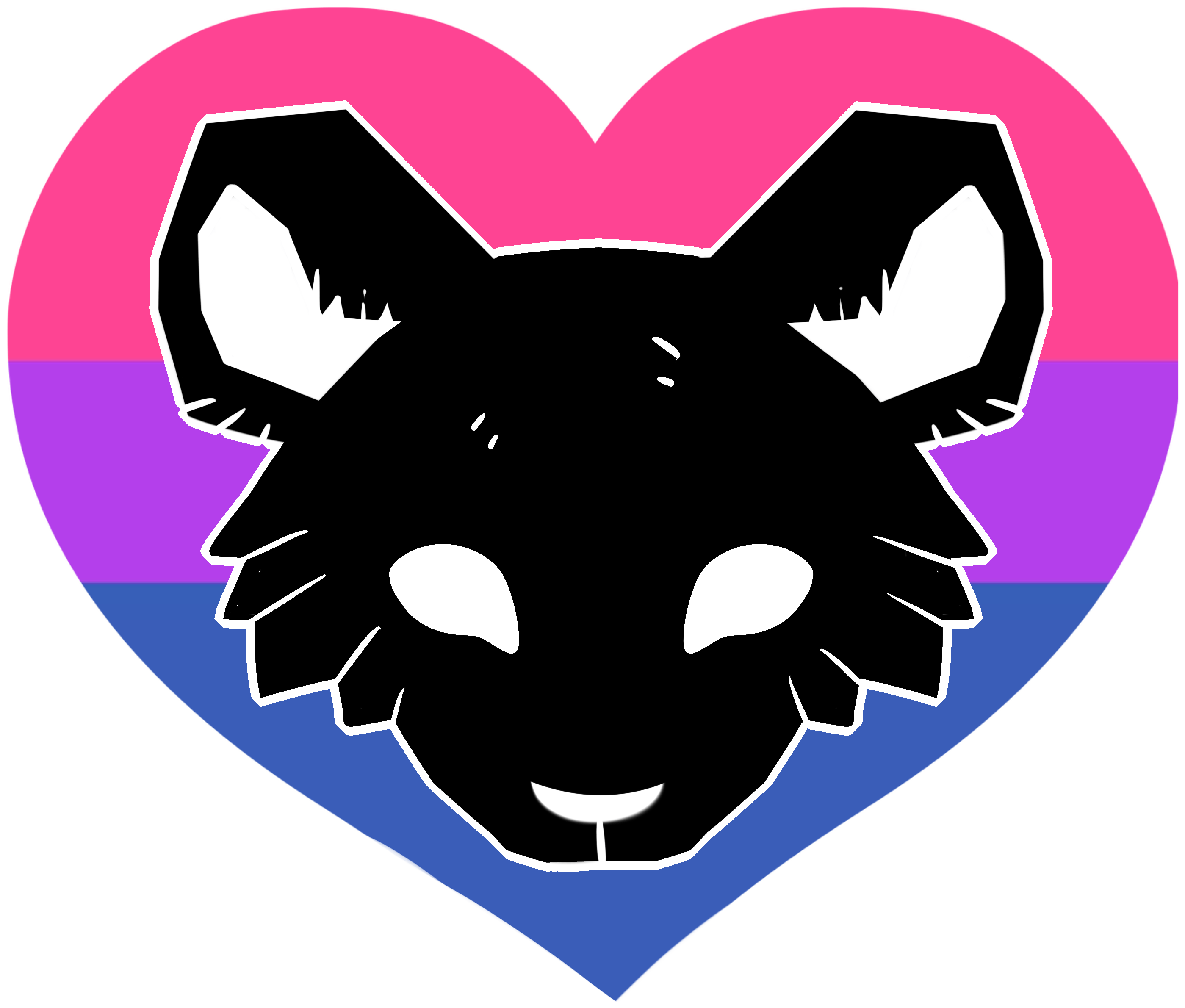 Bisexual Furry Pride Big Cat - Furry Pride Flag Bisexual (3000x3000), Png Download