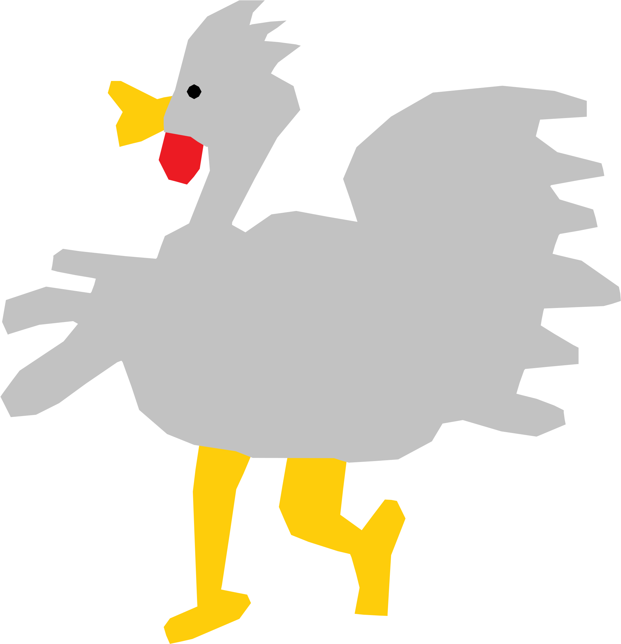 This Free Icons Png Design Of Crazy Rooster Refixed (2400x2366), Png Download