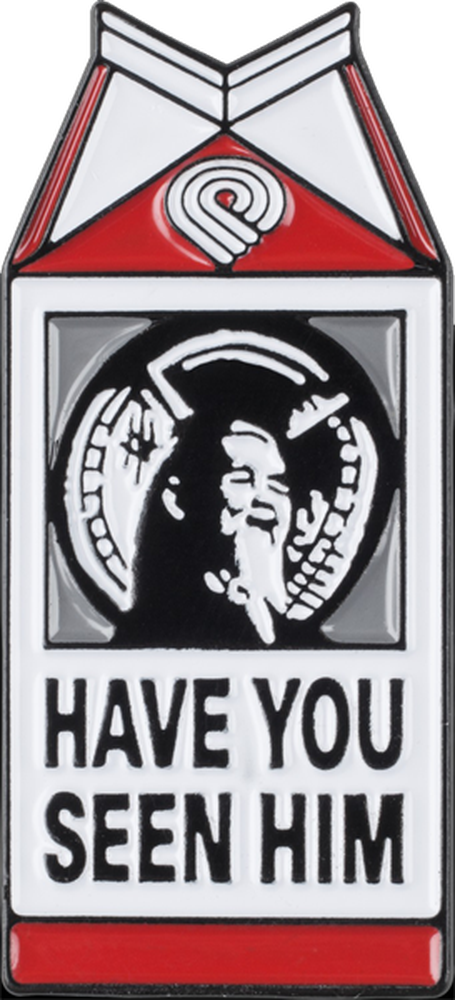 Powell Peralta Animal Chin Milk Carton Lapelement Pin - Would Have Stolen A Whole Orchestra (455x1000), Png Download