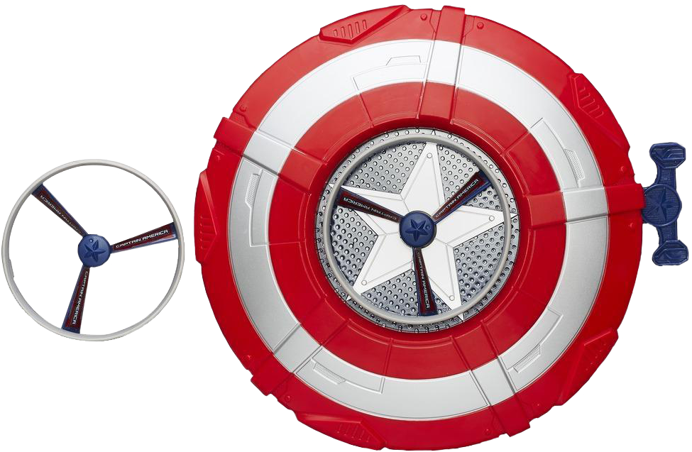 Captain America Star Launch Shield - Marvel Avengers Age Of Ultron Captain America Star (1000x638), Png Download