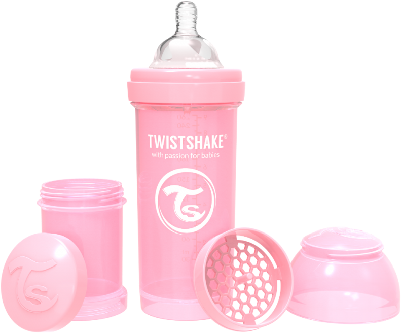 Twistshake's Baby Bottle - Baby Bottle (1000x1000), Png Download