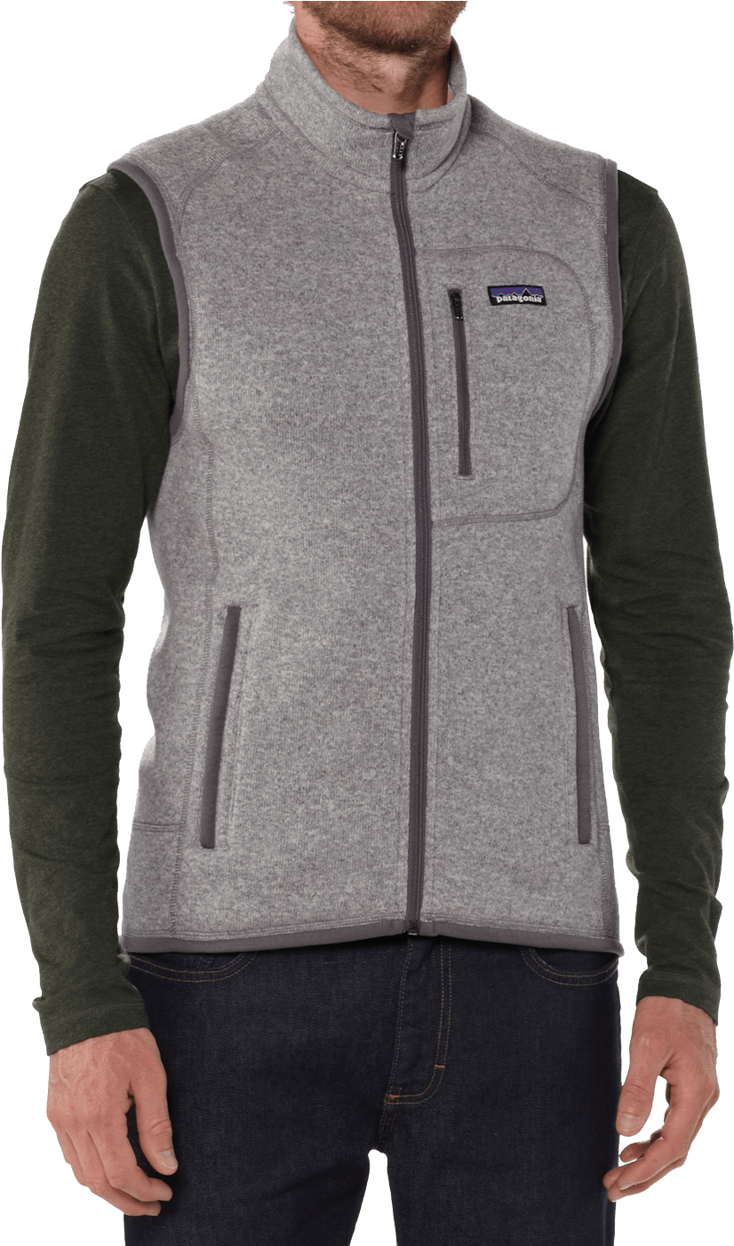 Sweater Vest Grey Koszule Kamizelki Ska - Outdoor Heren Vest Met Rits 2017 (1400x1400), Png Download