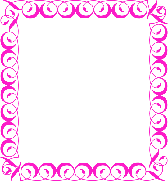 Pinky Border Clip Art At Clipart Library - Border Clip Art (552x596), Png Download