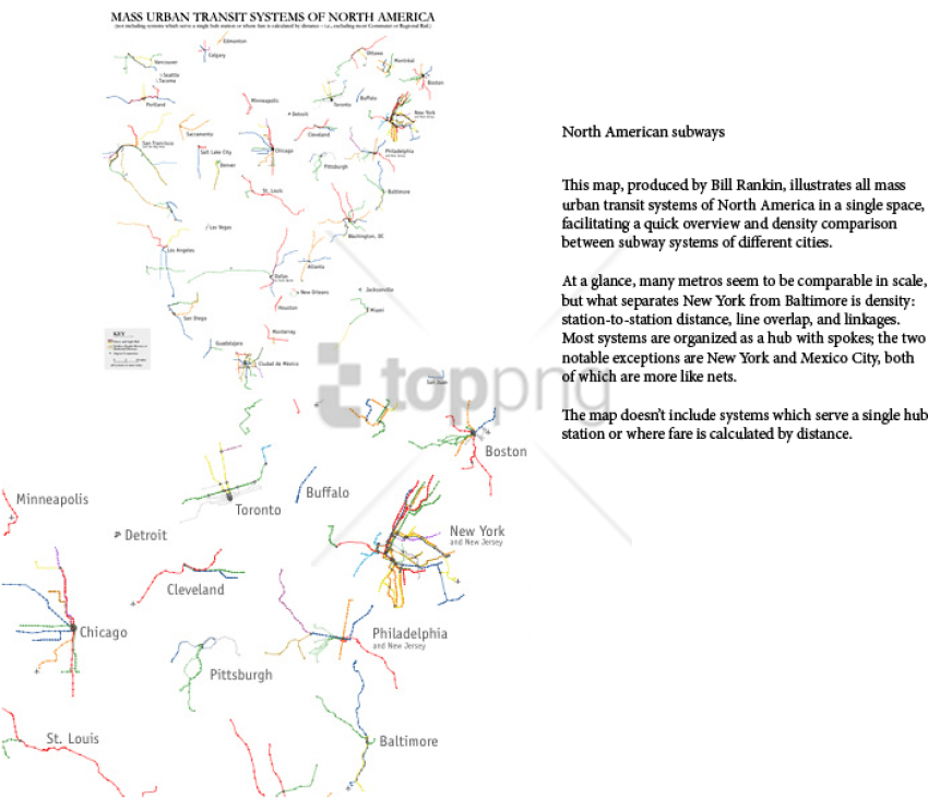 Free Png North America Png Image With Transparent Background - Metro De Curitiba (850x731), Png Download