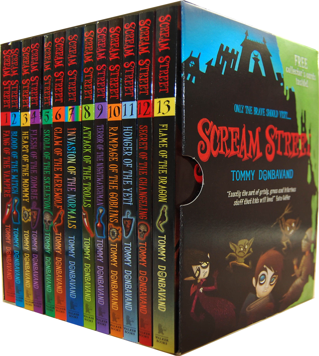 Book Scream Street (1352x1508), Png Download