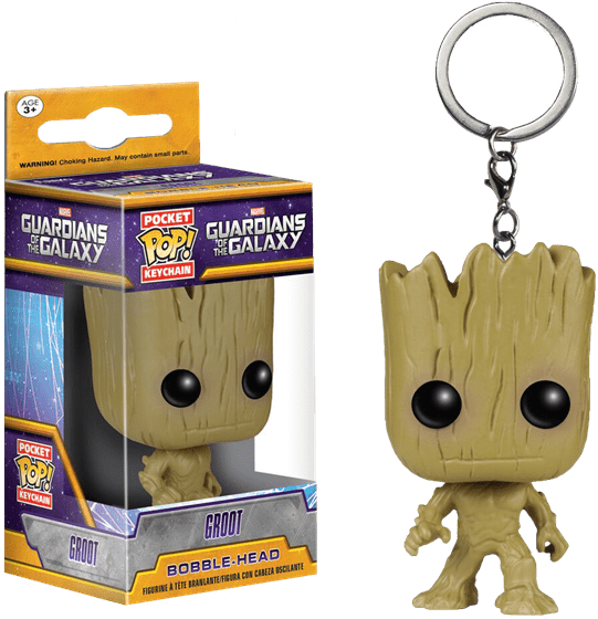 Guardians Of The Galaxy - Funko Pop Pocket Pop Marvel (600x600), Png Download