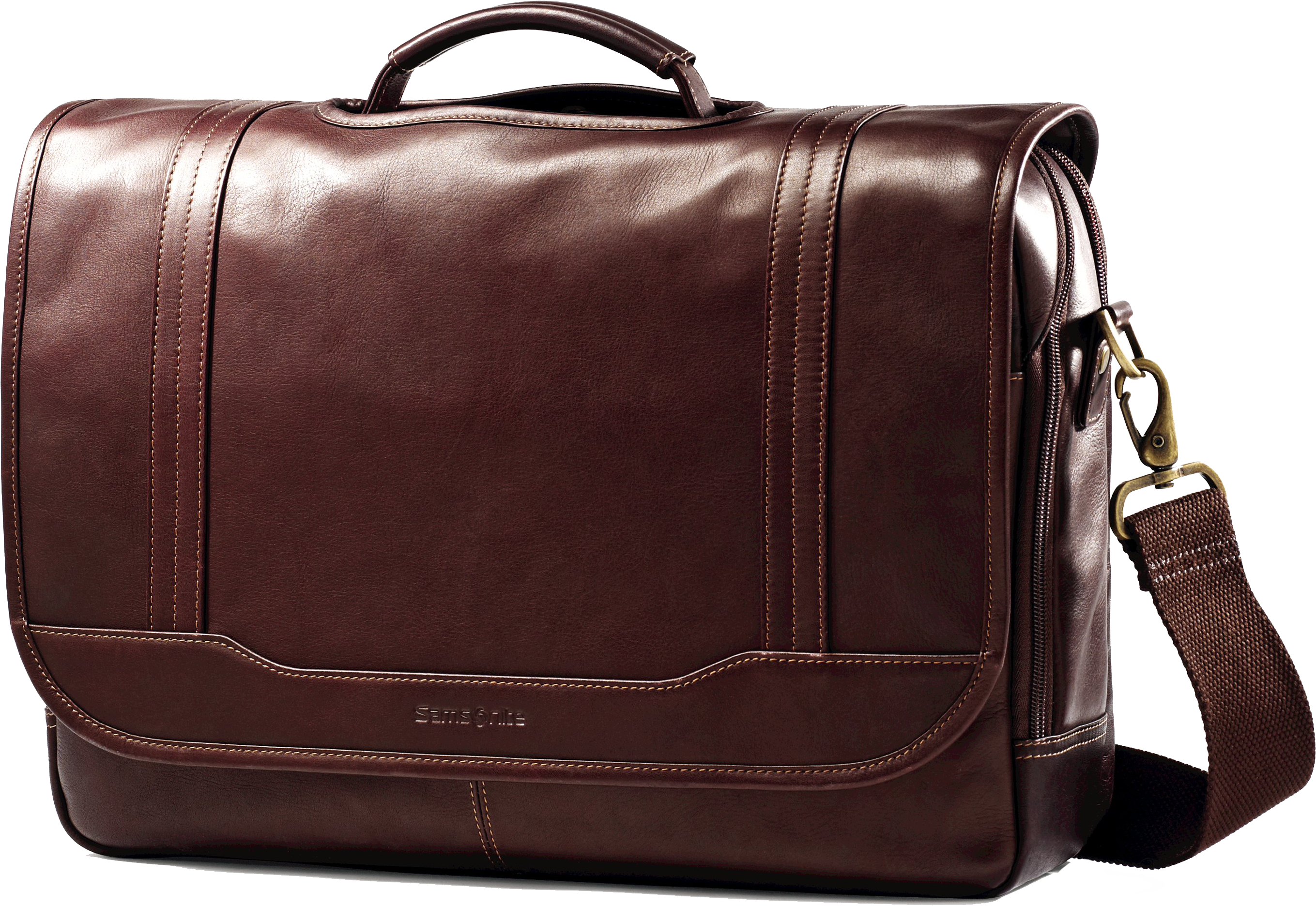 3000 X 3000 Www - Samsonite Colombian Leather Flap Over Messenger Bag (3000x3000), Png Download