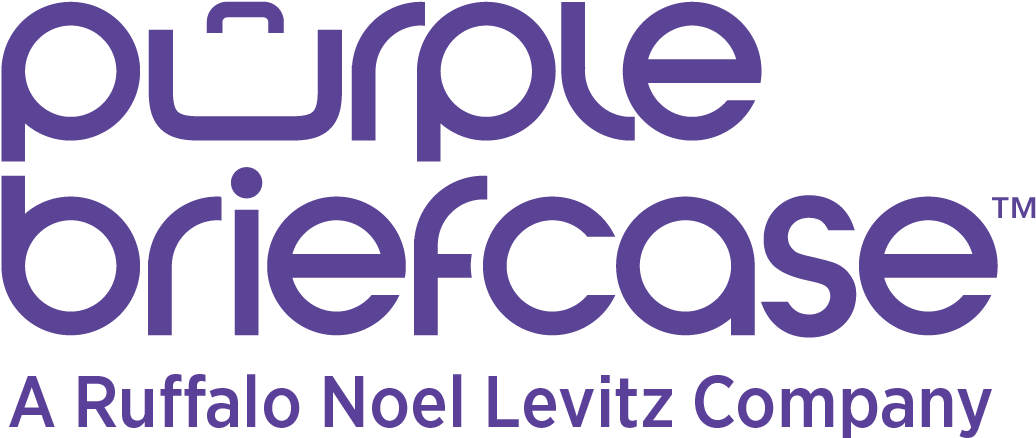 Purple Briefcase Career Services Software - Purple Briefcase (1335x521), Png Download