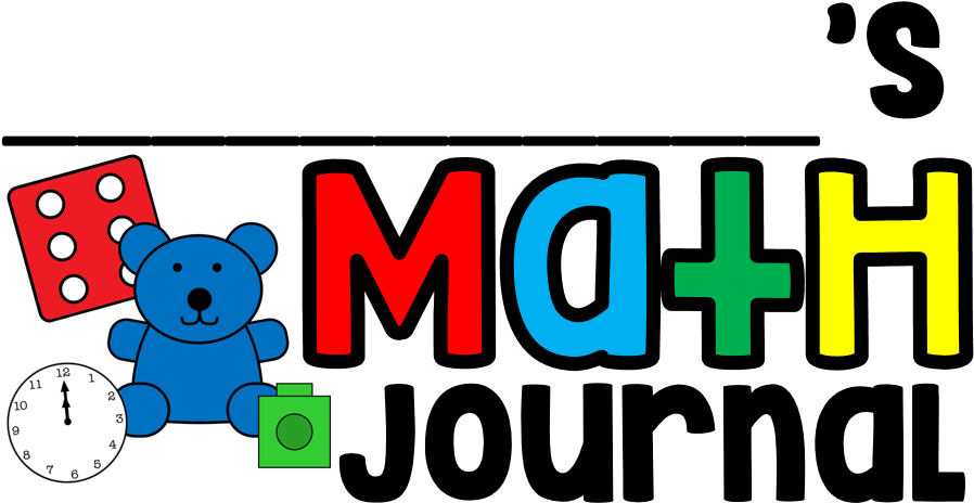 Math Journals Made Easy - Math Journal Label Clipart (898x464), Png Download