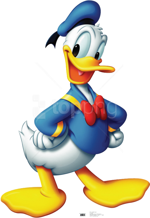 Free Png Download Donald Duck Happy Clipart Png Photo - Donald From Mickey Mouse Clubhouse (480x707), Png Download