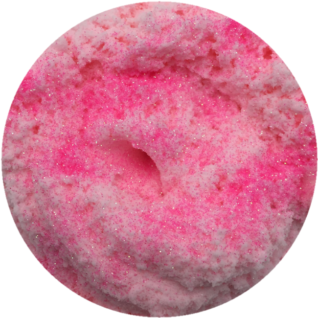 Pink Sugar Dust- A Pink Sugar Scented Cloud Slime With - Circle (768x1024), Png Download