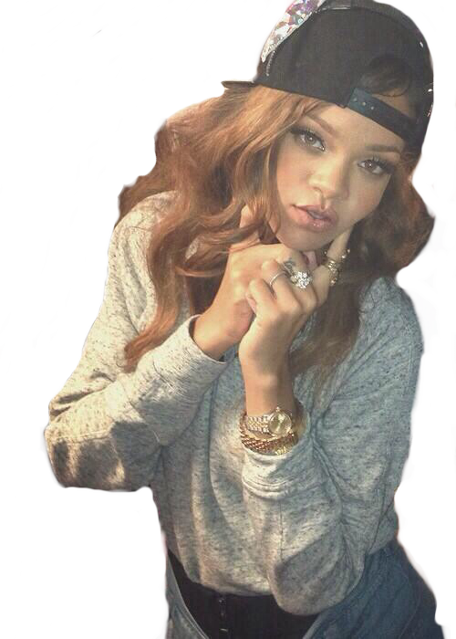 Rihanna Contact Lense (500x700), Png Download