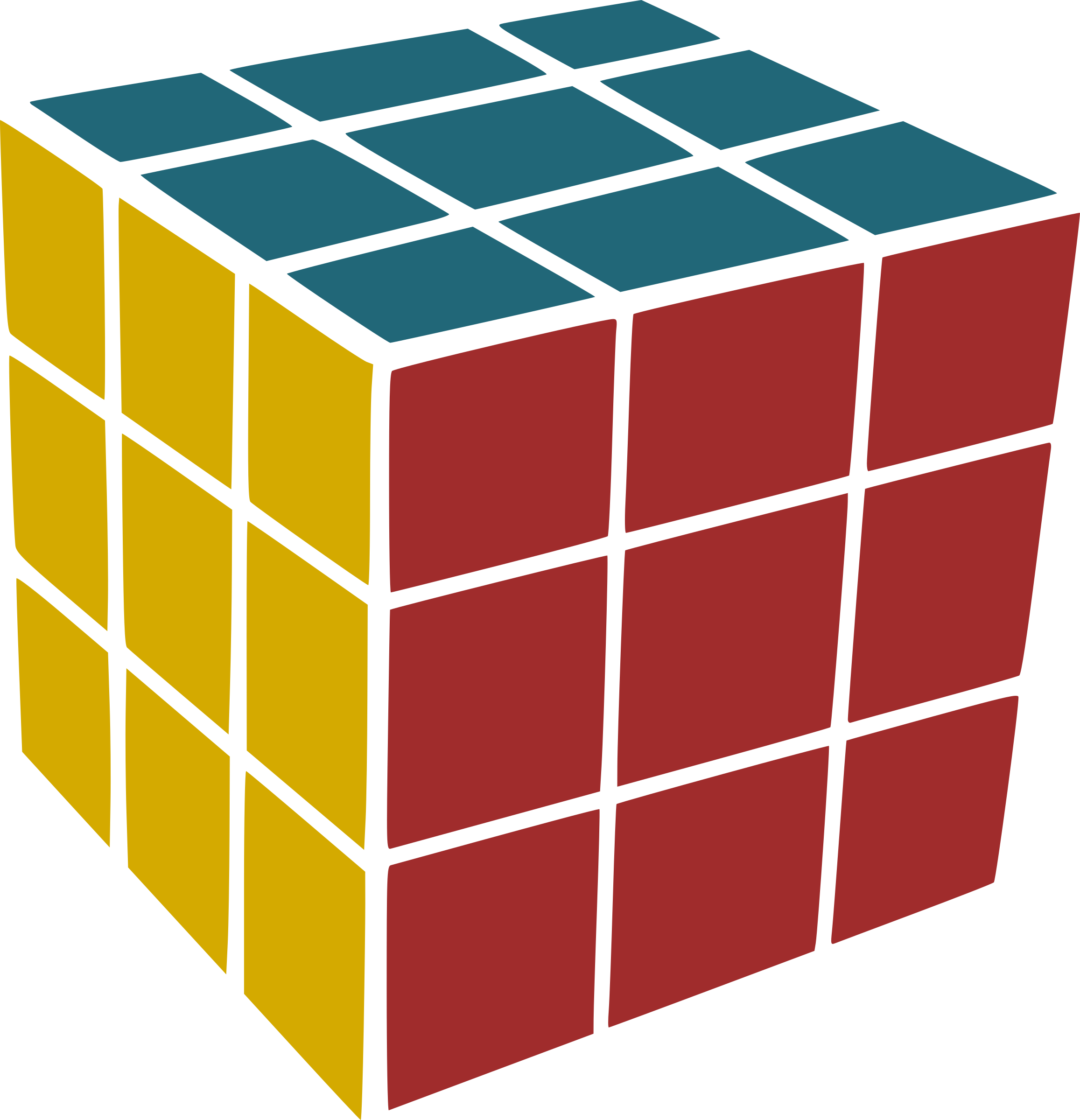 This Free Icons Png Design Of Rubik's Simple (2314x2400), Png Download