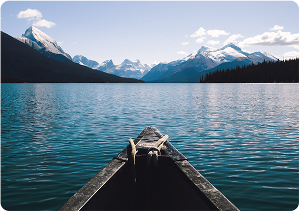 Boat On Lake Small Work Mat - Andy Pi Real Estate (600x600), Png Download