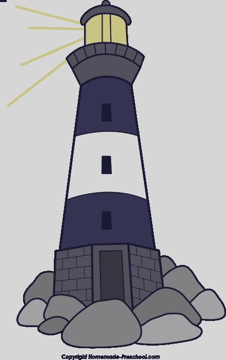 Lighthouse Clip Art Png (441x701), Png Download
