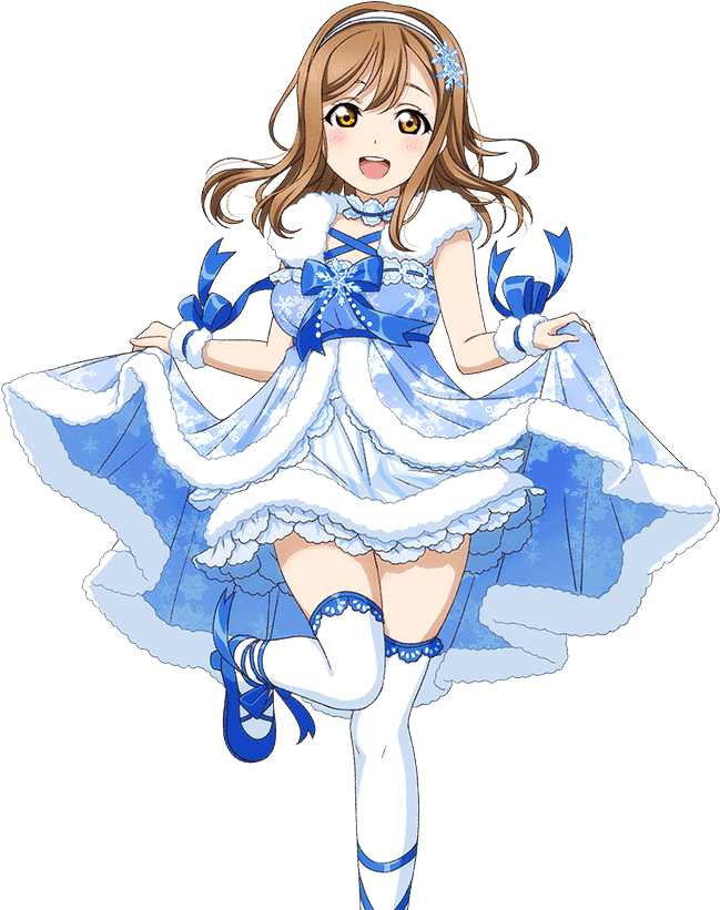 This Looks Like A Wedding Themed Thing To Me But It's - Love Live Hanamaru Snow (1024x1024), Png Download