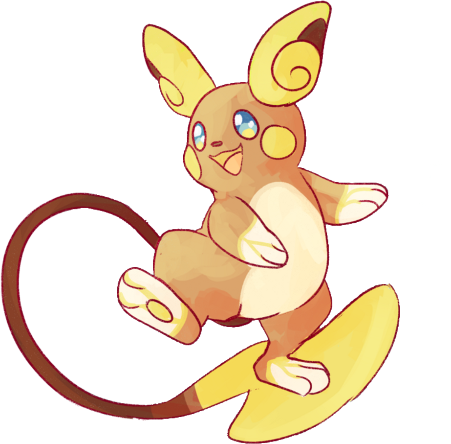 #scsurfing #surfing #pokemon #raichu #alola #alolan - Alola (1024x983), Png Download