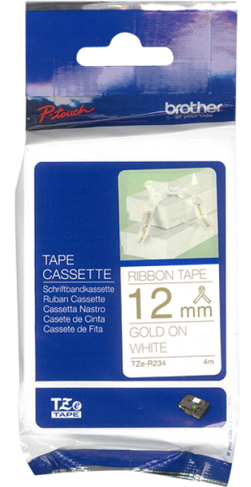 Brother P-touch Tze 12mm Tape 4m - Brother Tze R234 (700x700), Png Download