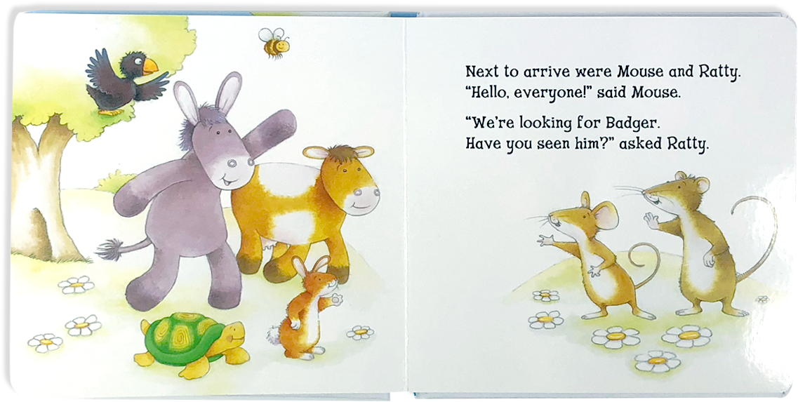 Traditional Padded Board Book - Cartoon (1440x720), Png Download