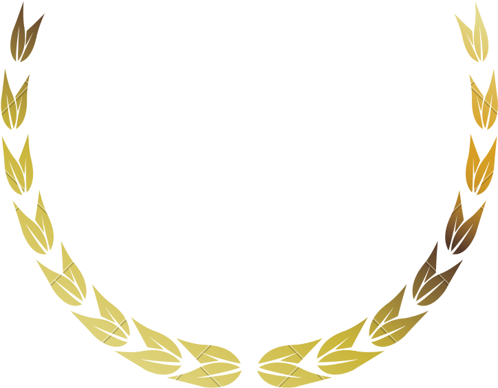 800 X 800 3 - Laurel Leaves Gold (800x800), Png Download