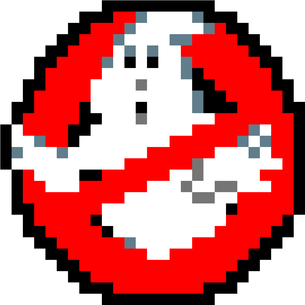 Ghostbusters - Ghostbusters 8 Bit (1184x1184), Png Download