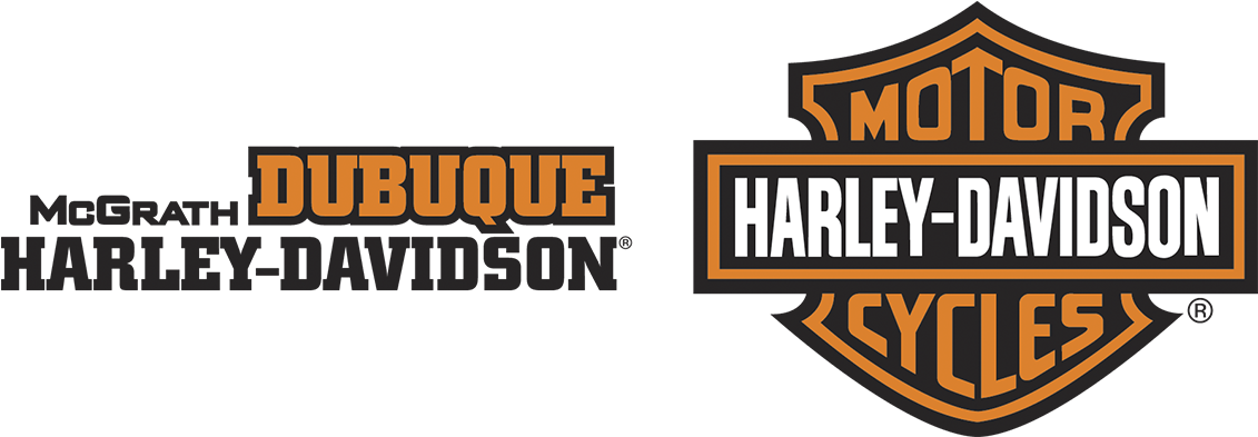 Mcgrath Dubuque Harley-davidson Logo Horizontal Pdf (1185x431), Png Download