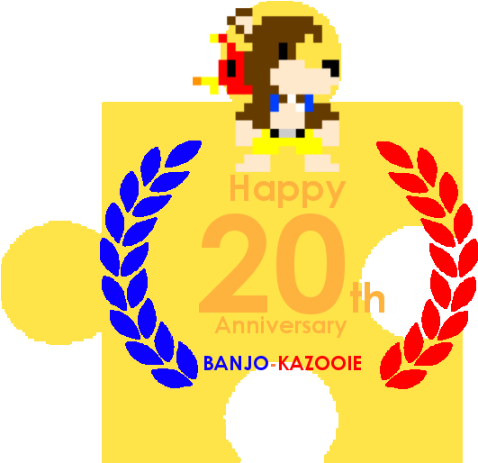 Banner Transparent Stock The Year Of And Kazooie By - Super Mario Bros 25th Anniversary (601x600), Png Download