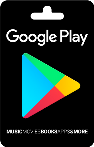 Google Play Gift Card 25$ - 25$ Google Play Card (600x600), Png Download