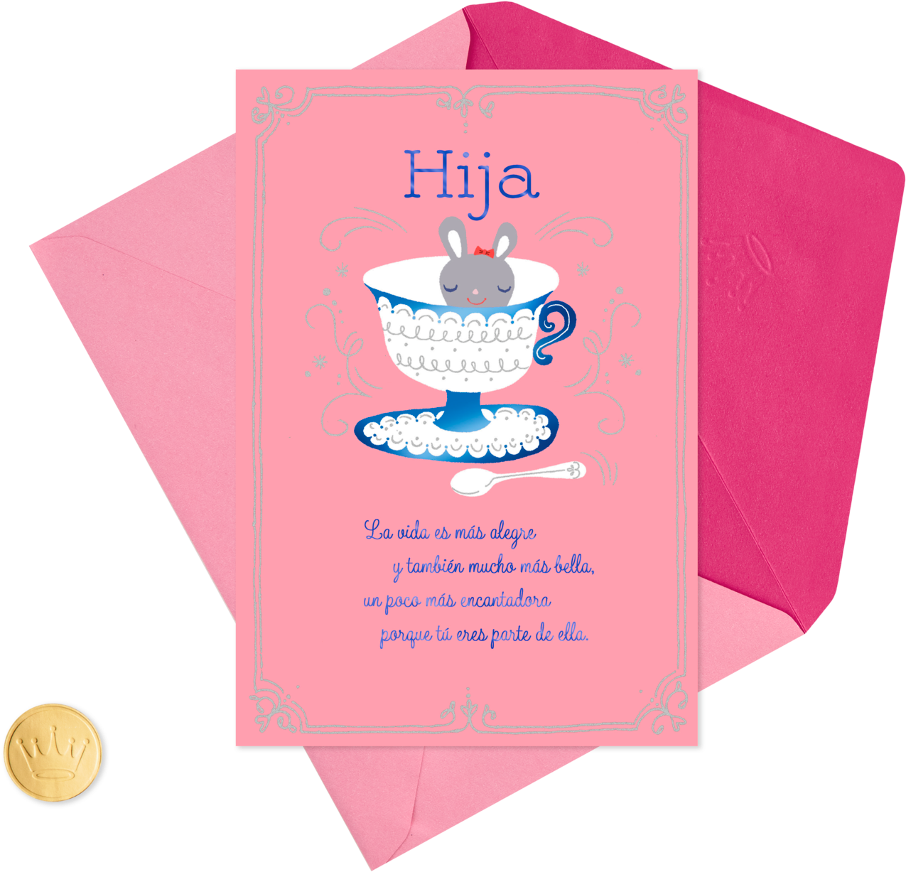 Extra Sweetness Spanish-language Birthday Card For - Paper (1470x1470), Png Download