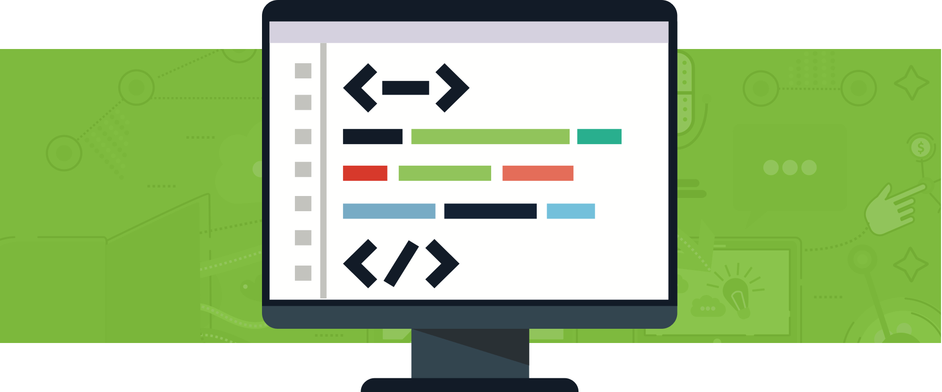 Podcast Tags - Code Editors (1920x800), Png Download