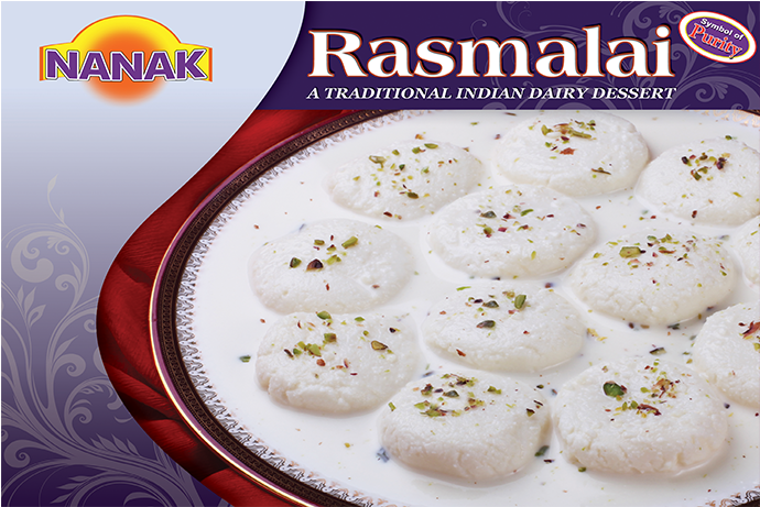 download hd rasmalai nanak foods transparent png image nicepng com
