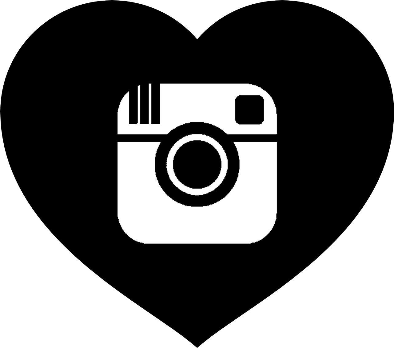 Follow Us On Social Media - Heart With Animal Inside (1440x1296), Png Download