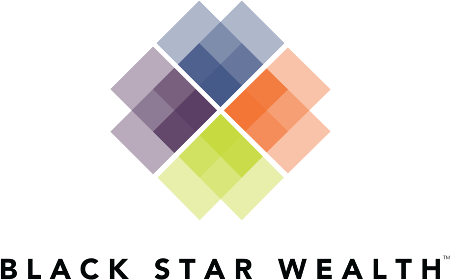 Black Star Wealth Logos-03 (1000x703), Png Download