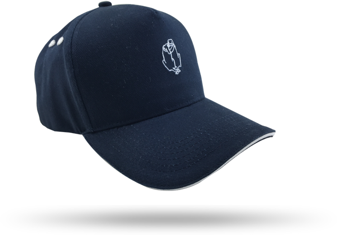 Embroidery 5 Panel Baseball Caps - Baseball Cap (870x555), Png Download