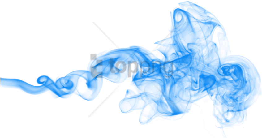 Free Png Blue Smoke Effect Png Png Image With Transparent - Blue Smoke Transparent Background (850x459), Png Download