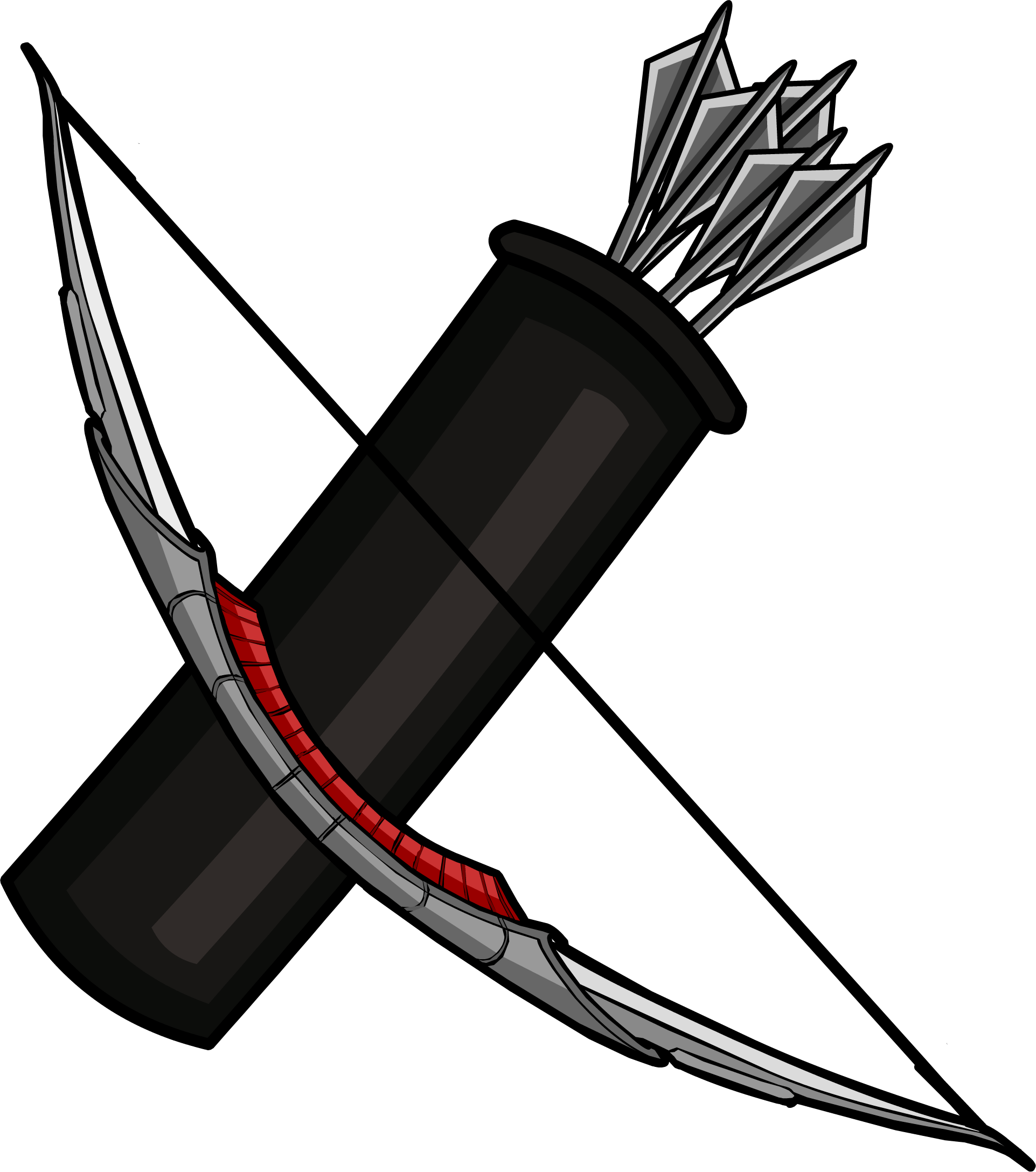 Hawkeye Bow And Arrow Clip Art (1923x2175), Png Download