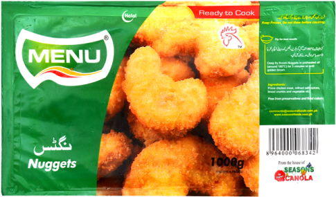 Menu Chicken Nuggets 1kg - Menu (600x600), Png Download