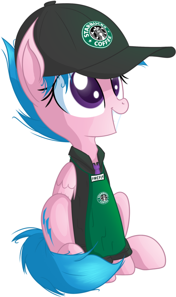 Firefly Starbucks By Vectorvito - Starbucks (595x1005), Png Download