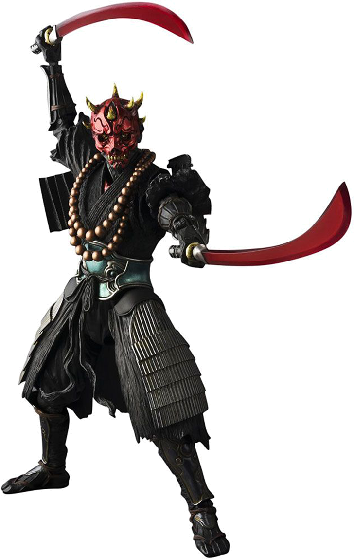 Reduced - Samurai Darth Maul Figure (768x1500), Png Download