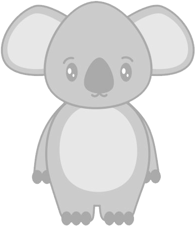 Cartoon Koala (612x612), Png Download