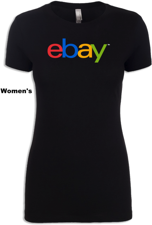 Logo Women's T-shirt - Ebay (900x900), Png Download