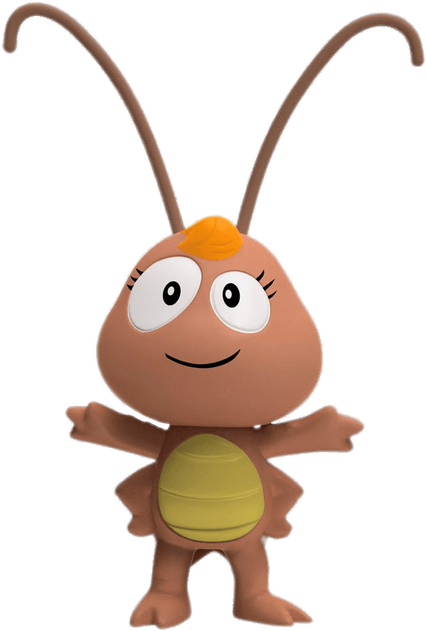 Connie Cockroach Figurine - Personajes De Gallina Pintadita (1200x1200), Png Download