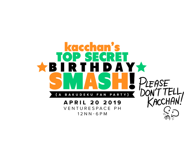 Kacchan's Top Secret Birthday Smash - Poster (800x667), Png Download