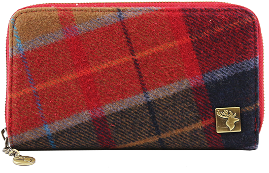 Brown Tweed Purse - Coin Purse (800x800), Png Download