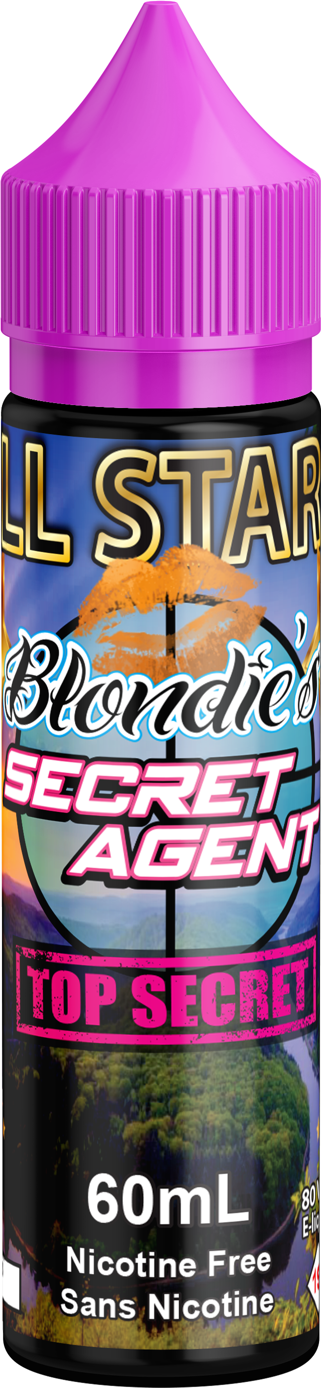 Sa Top Secret - Caffeinated Drink (1013x2996), Png Download