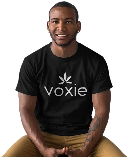 T Shirt Mockup Of A Black Man Sitting - Transparent Black Man Sitting (676x507), Png Download