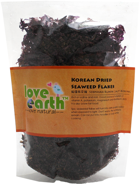 Korean Dried Seaweed Flake 30g - Seaweed (770x672), Png Download